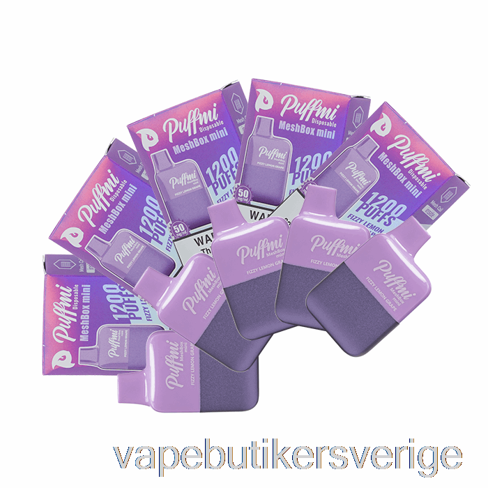 Vape Sverige [10-pack] Puffmi Meshbox Mini 1200 Engångs